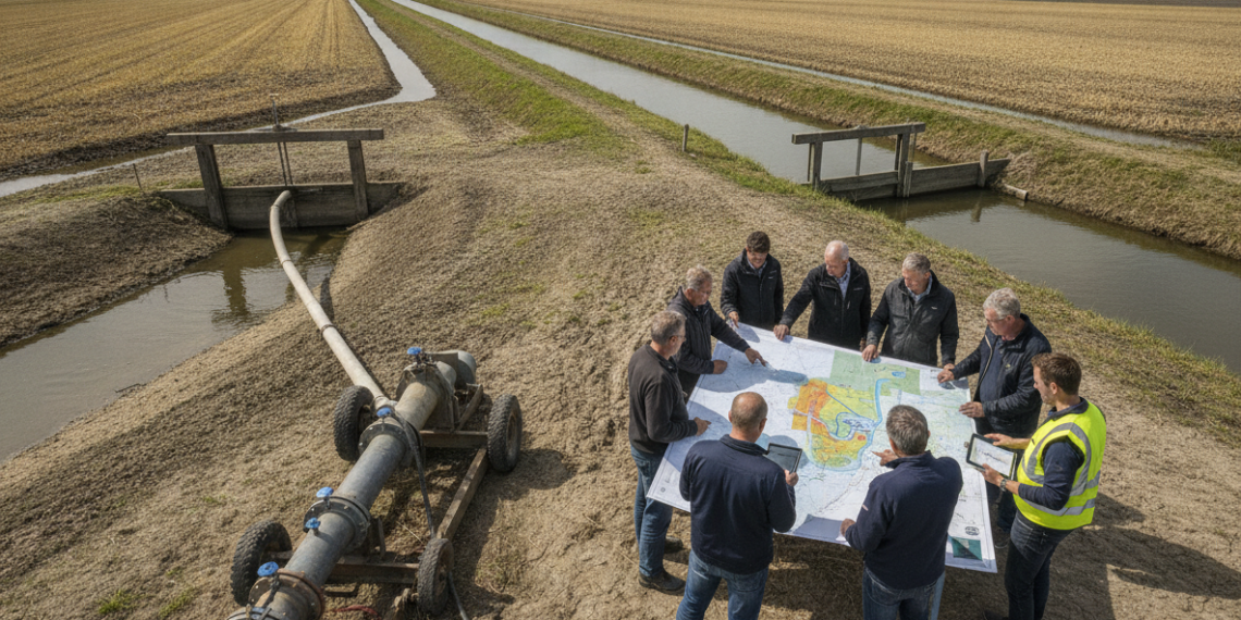 Nederland heeft watertekort zo verdeelt het water eerlijk