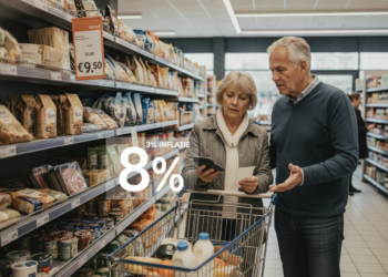 Waarom inflatie van 3% voor veel mensen als 8% voelt